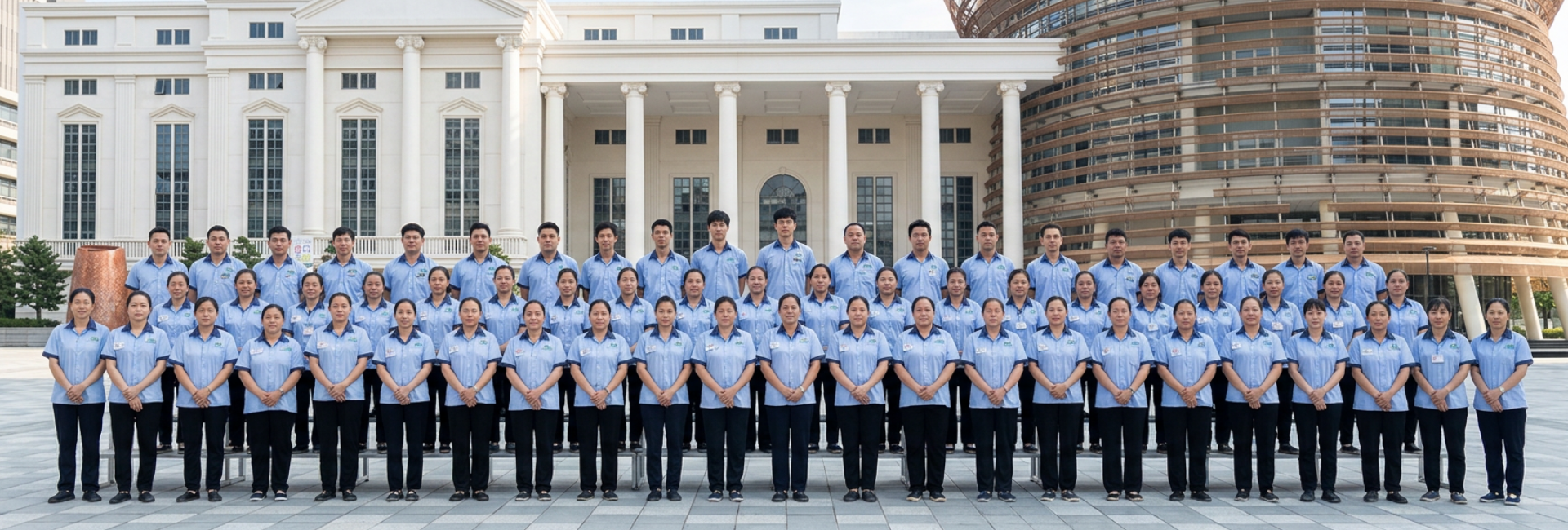 Đội ngũ nhân viên vệ sinh chuyên nghiệp Pan Pacific Sài Gòn